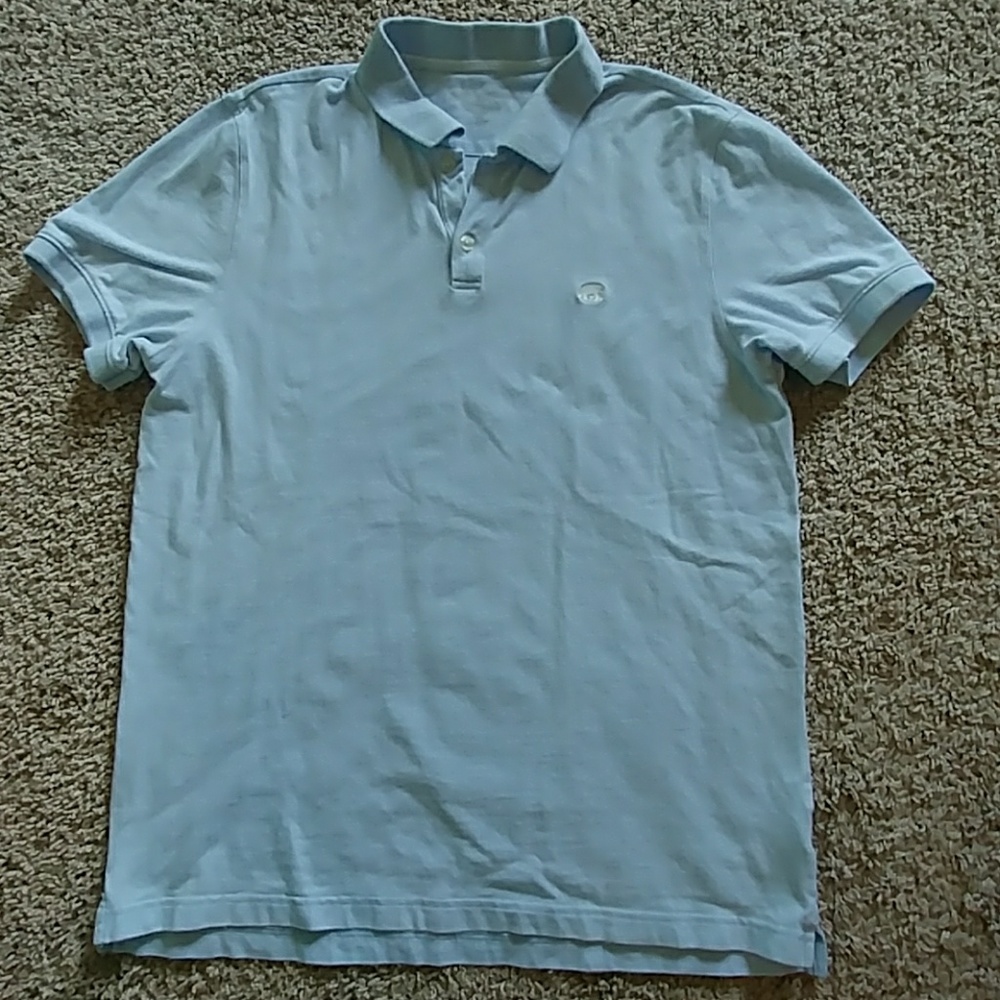 BR light blue polo